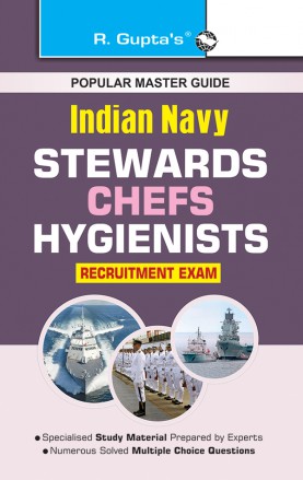 RGupta Ramesh Indian Navy: Steward, Chefs, Hygienists Recruitment Exam Guide English Medium